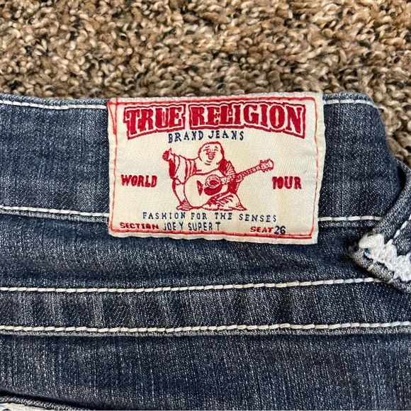 True Religion Brand Jeans Joe Y Super T Sz 26 - Picture 10 of 13